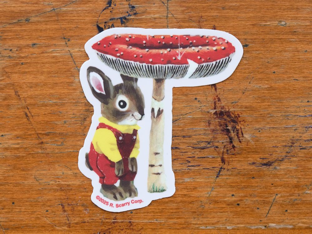 3P4 x Richard Scarry - Sticker - Nicholas Bunny