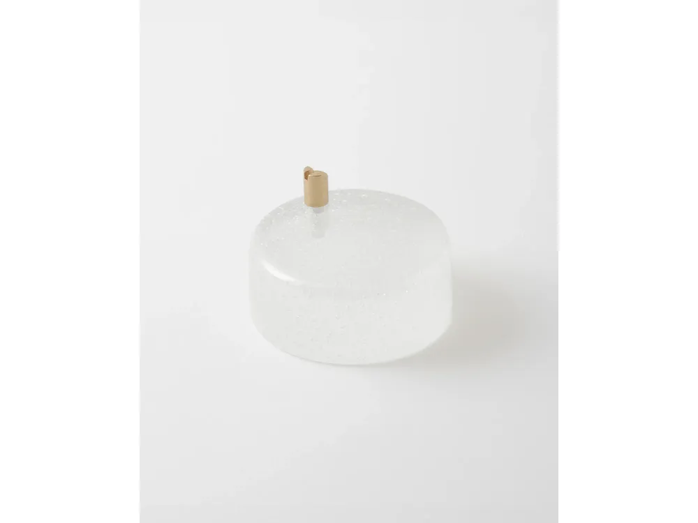 <b>PREVIEW</b> - Midori MD Scent Clock - Incense Stand Glass - Ice