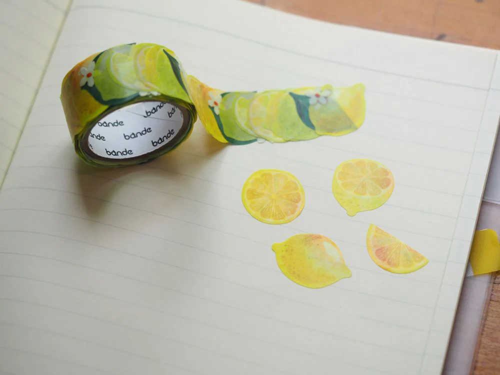 Bande - Masking Roll Sticker - Lemon & Lime (BDA563)