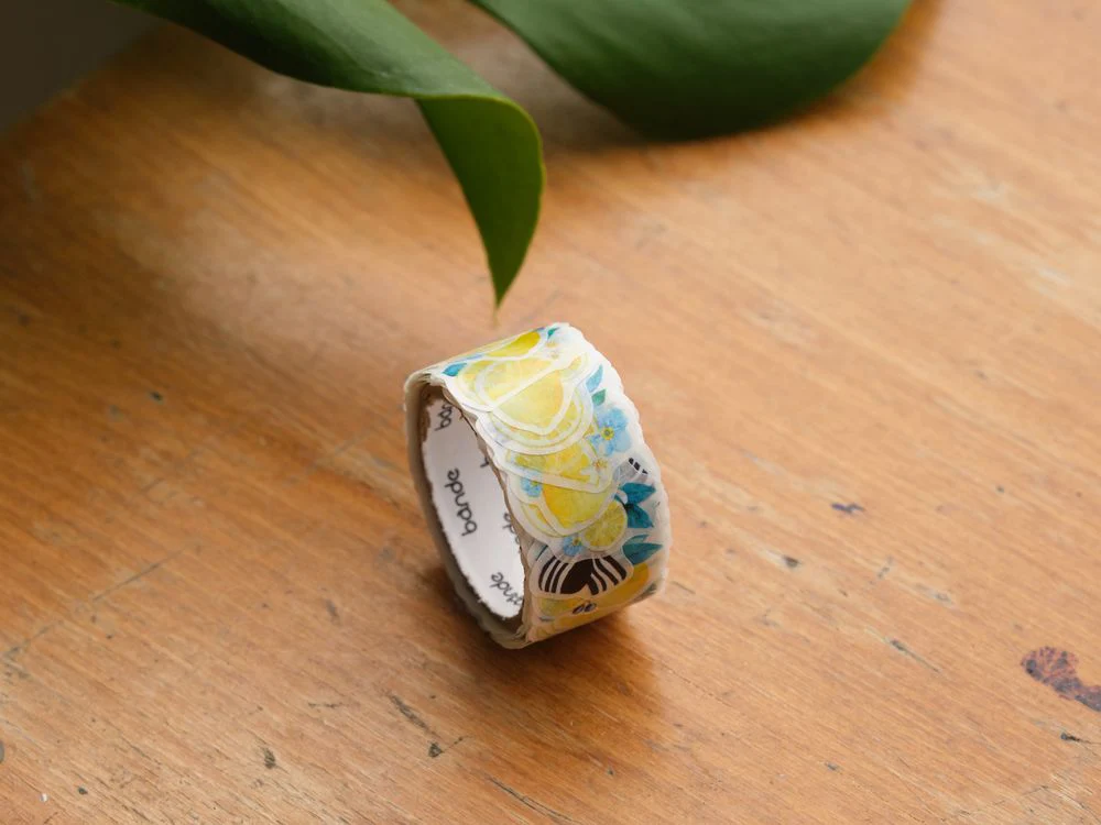 Bande - Masking Roll Sticker - Lemon Wreath (BDA742)