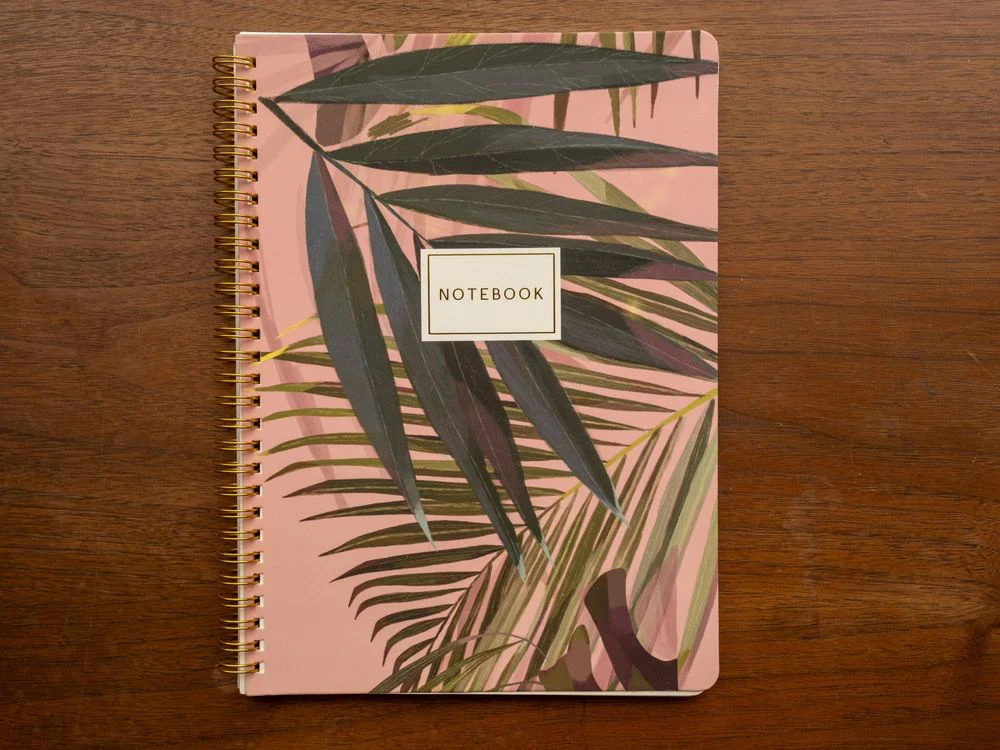 Bruno Visconti - Spiral Notebook - B5 - Palm Leaves