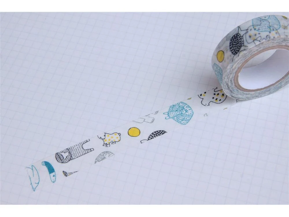 Classiky - Washi Tape - Beasts Blue