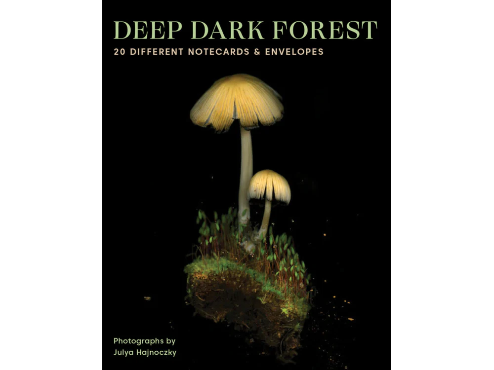 Deep Dark Forest Notes: 20 Different Notecards and Envelopes