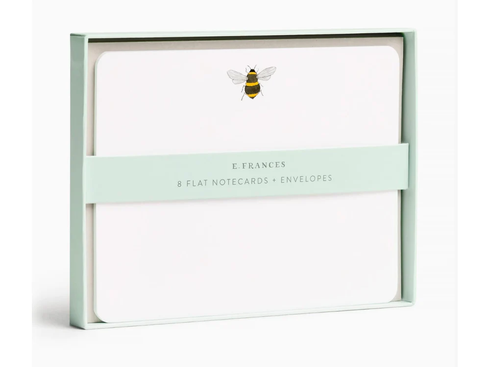 E. Frances Paper - 8 Boxed Notecard Set - Bee