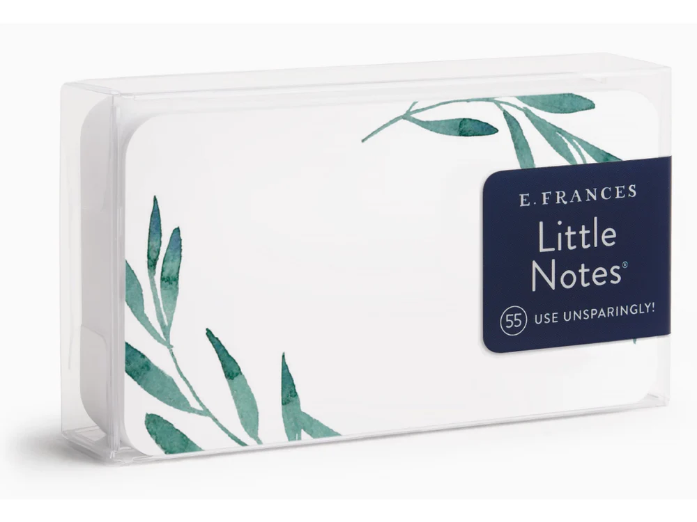 E. Frances Paper - 55 Card Set - Olive Branches Little Notes