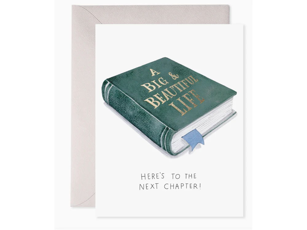 E. Frances Paper - Card - Next Chapter