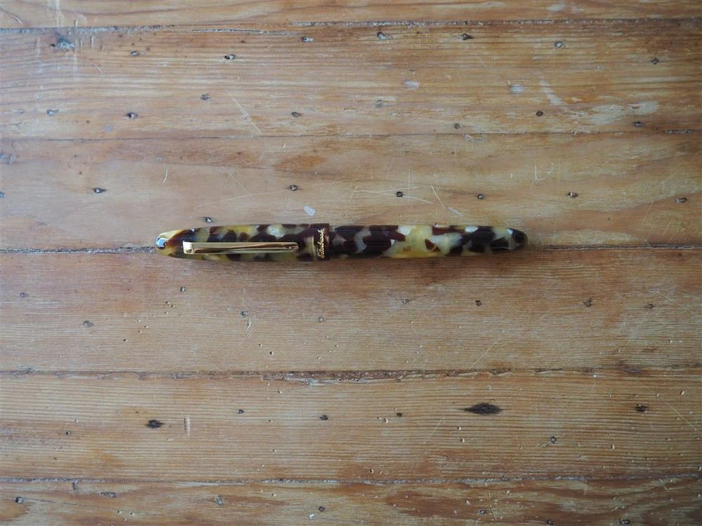Esterbrook Estie Fountain Pen - Tortoise with Gold Trim