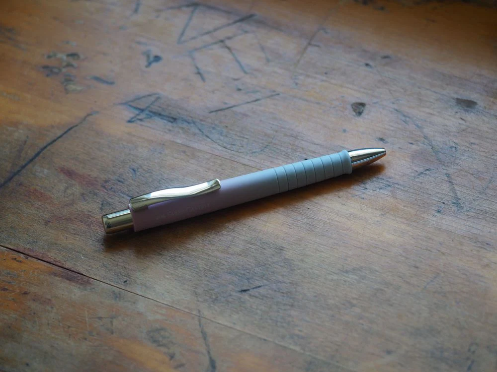 Faber-Castell Poly Ballpoint Pen - Blushing Sky