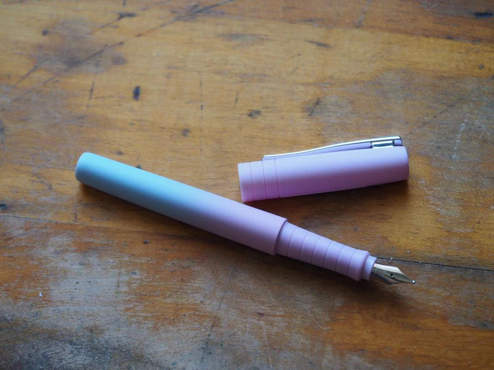 Faber-Castell Poly Fountain Pen - Blushing Sky