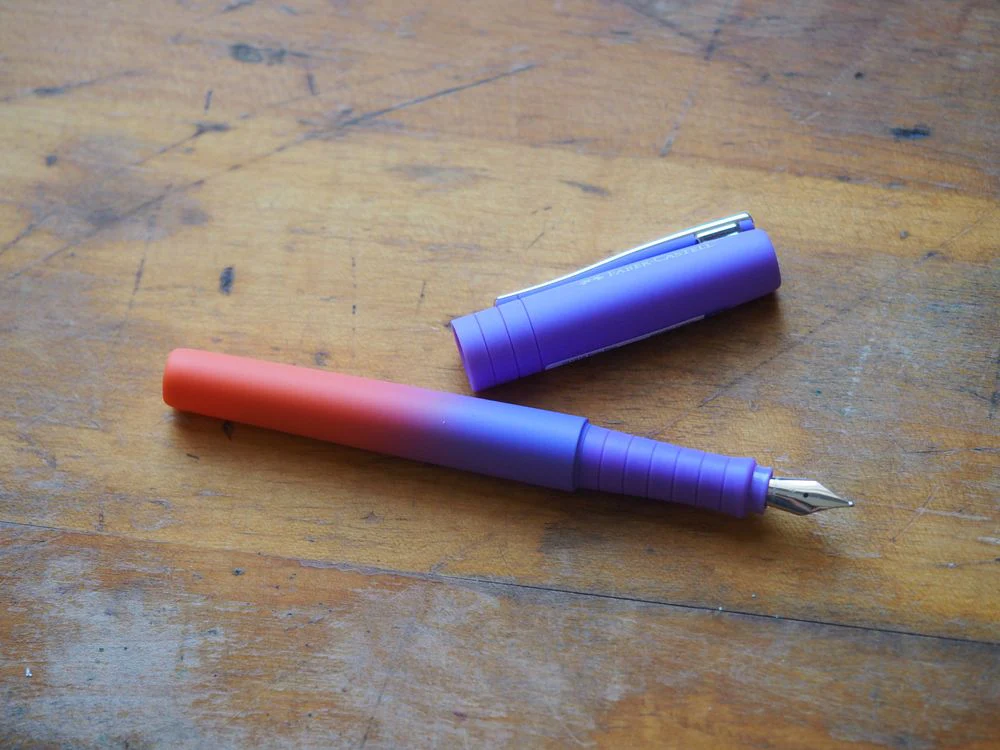 Faber-Castell Poly Fountain Pen - Punchy Melon