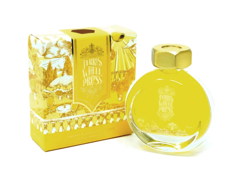 Ferris Wheel Press Fountain Pen Ink (38mL) - Summer 2020 Series - Freshly Squeezed Sunshine