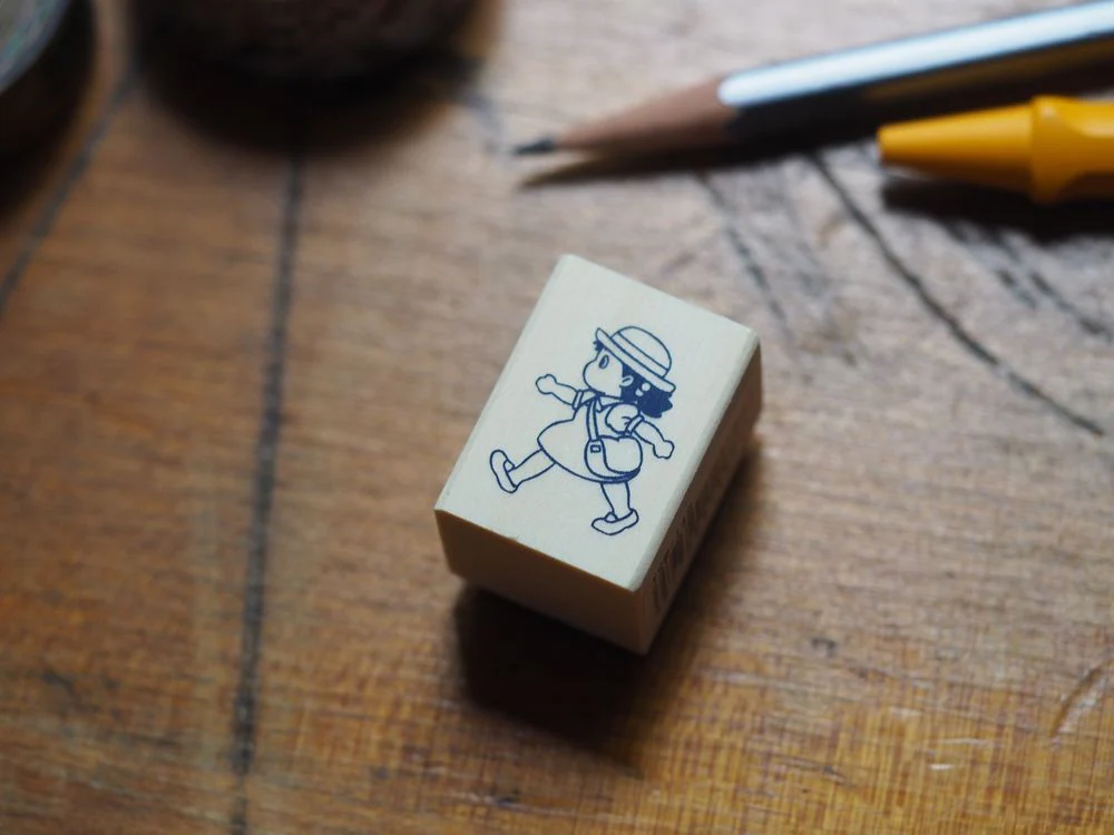 Ghibli x Masute no Aibo Rubber Stamp - My Neighbor Totoro Mei-chan  (TSW-146)