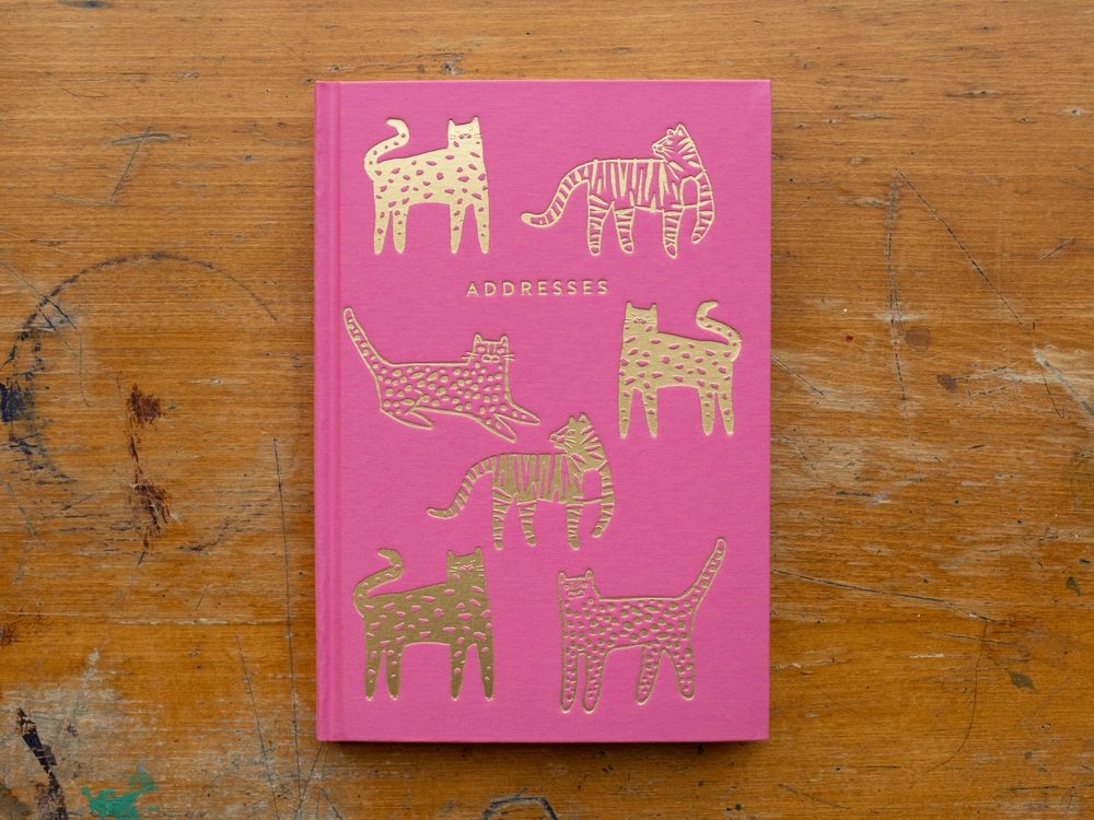 Idlewild Co. - Address Book - Wild Cats (Pink)