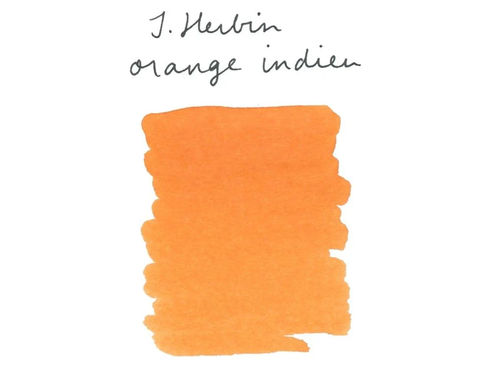 J. Herbin Fountain Pen Ink (30mL) - Orange Indien - Image 2