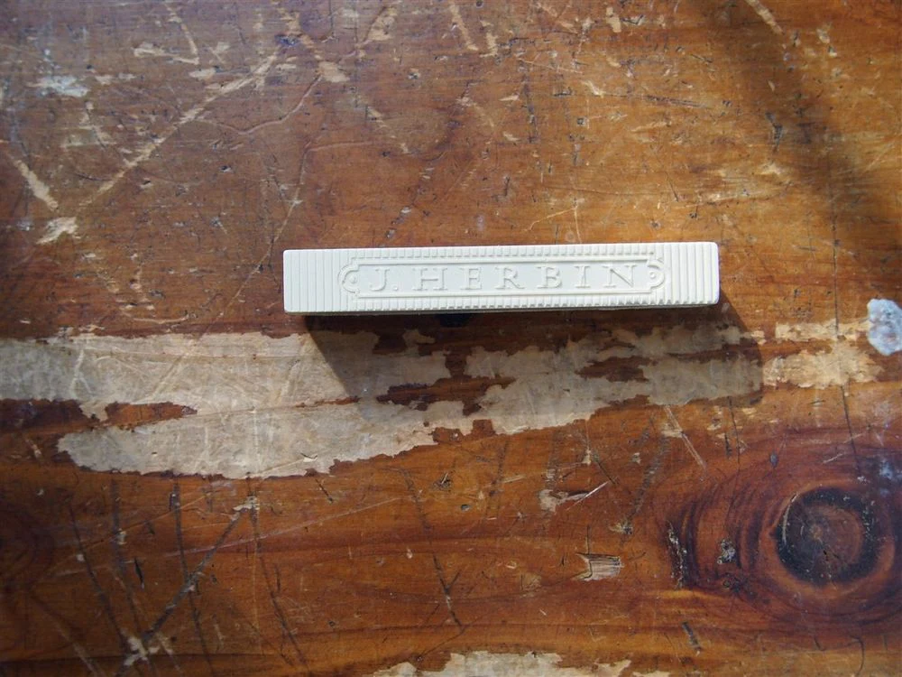J. Herbin Supple Sealing Wax Single Stick - Ivory