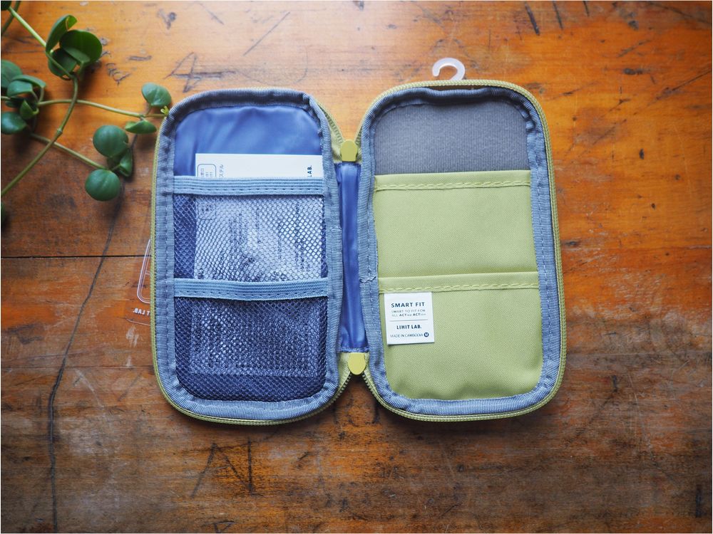 Lihit Lab - Compact Pen Case Smart Fit - Green (A-7687-6) - Image 2