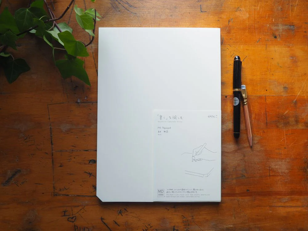 Midori MD A4 Paper Pad - Blank