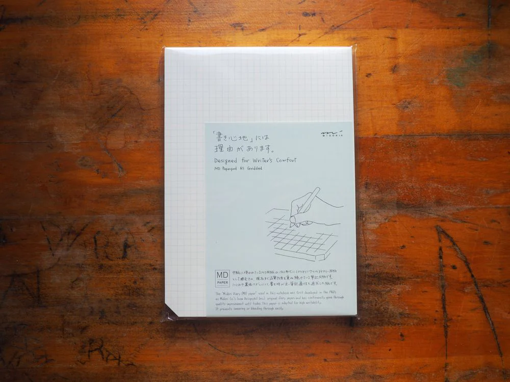 Midori MD A5 Paper Pad  - Grid