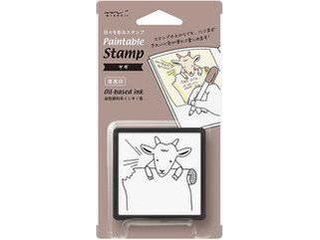 Midori Paintable Stamp - Single Design - Goat