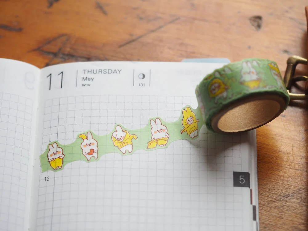 Mindwave - Washi Tape - Rabbit Moving Back In (94927)