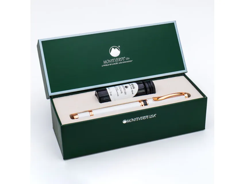 Monteverde Innova 2026 Colour of the Year - Limited Edition - Cloud Dancer with Rosegold Trim