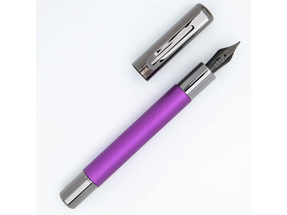 Monteverde Ritma Fountain Pen - Anodized Purple