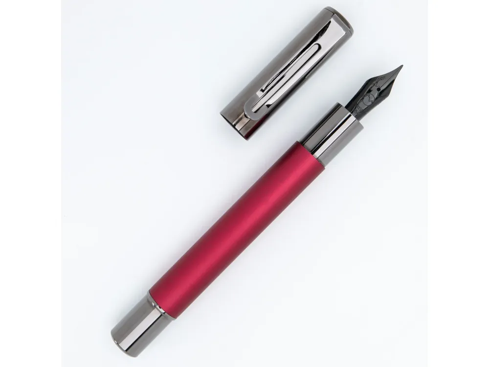 Monteverde Ritma Fountain Pen - Anodized Red