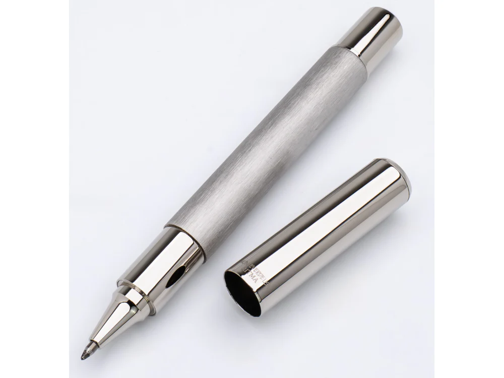 Monteverde Ritma Rollerball Pen - Brushed Stainless Steel