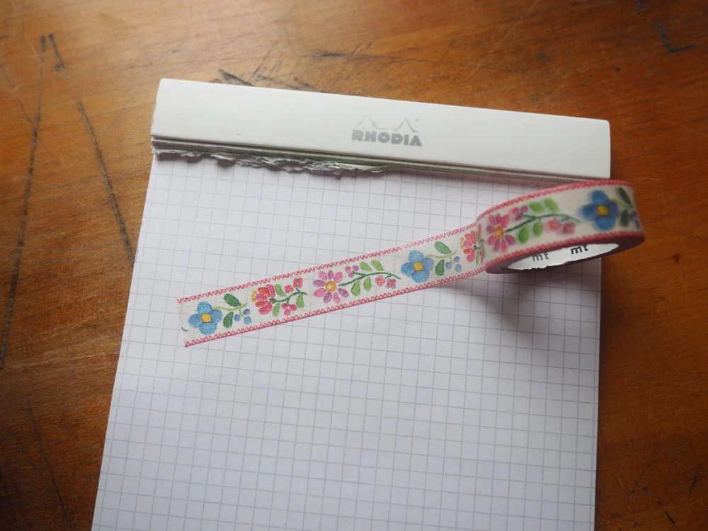 MT Washi Tape - Embroidery (MTEX1P68R)