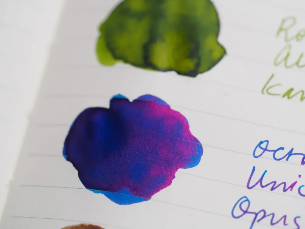 Octopus Sheen Ink (30mL) - Unicorn (Sky Blue/Pink) - Image 2