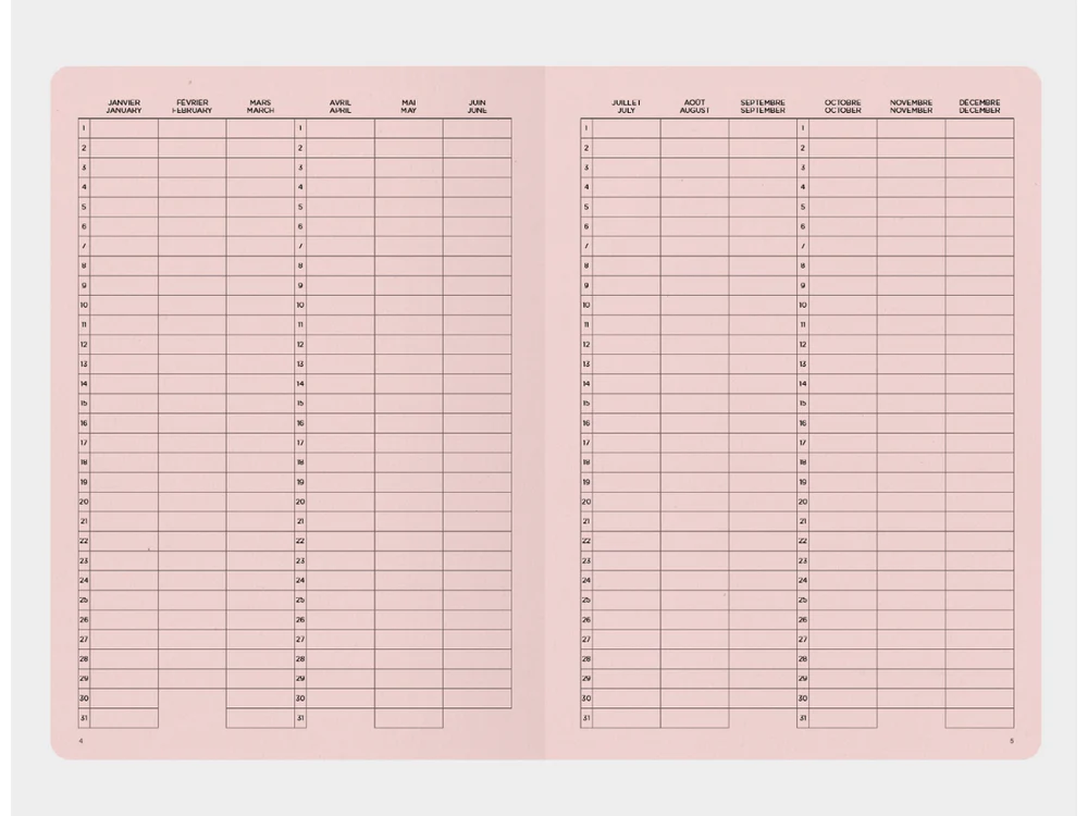 Papier Tigre - A5 Notebook - Admin Plain - Image 3