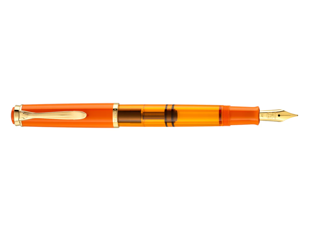 Pelikan M200 Fountain Pen - 2024 Special Edition - Orange Delight