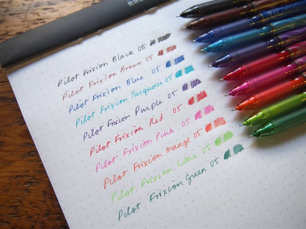 Pilot FriXion Gel Pen - 0.5mm - Light Blue - Image 2