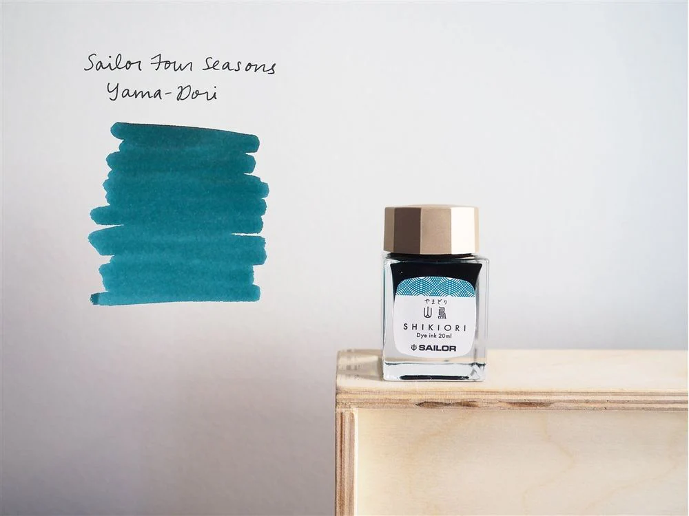 Sailor Shikiori - Fountain Pen Ink (20mL) - Yamadori