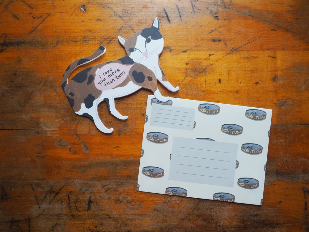 Small Adventure - Card - More Than Tuna (Die Cut) - Image 2