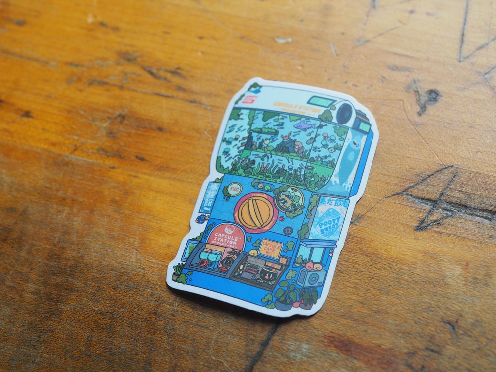 Sushiboiiiyy - Vinyl Sticker - Capsule Station