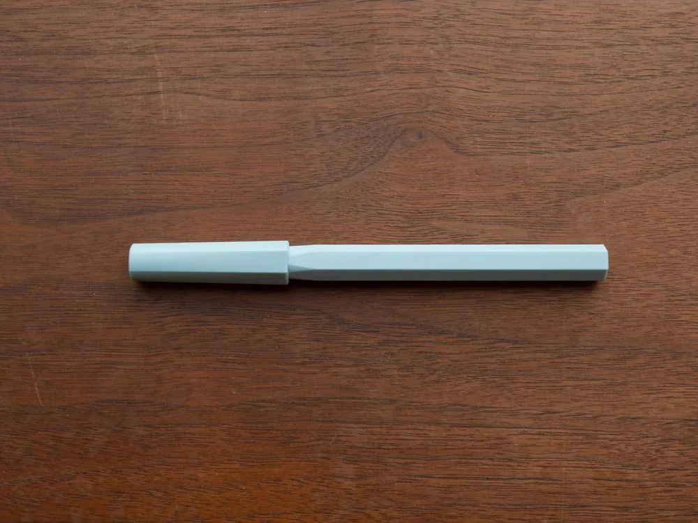 YSTUDIO Glamour Evolve - Ocean Sustainable Rollerball Pen - Sky Blue