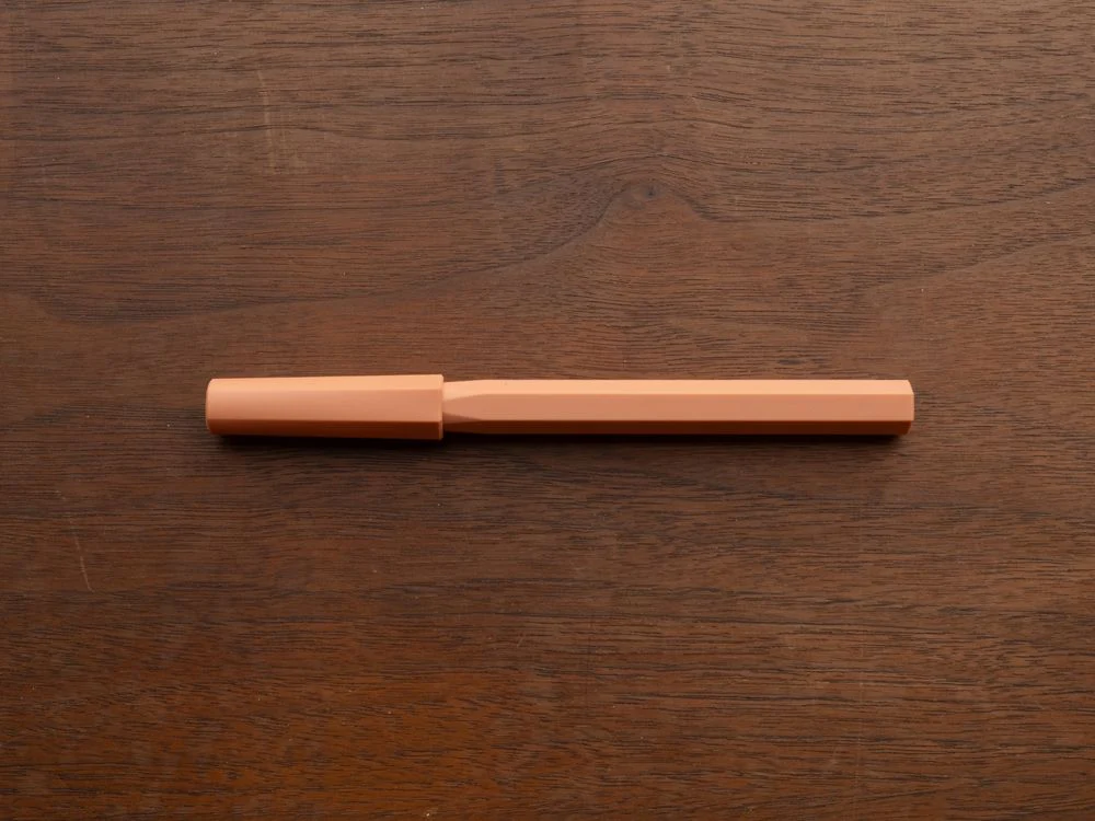 YSTUDIO Glamour Evolve - Ocean Sustainable Rollerball Pen - Sunset Orange