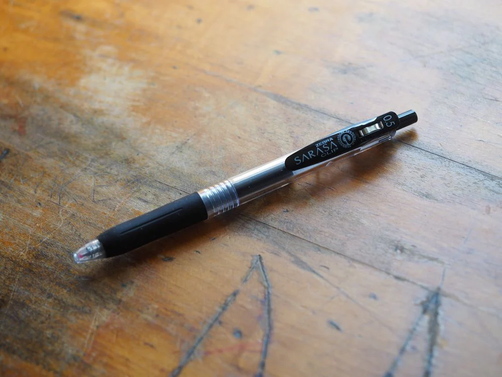 Zebra Sarasa Gel Pen - 0.5mm - Black