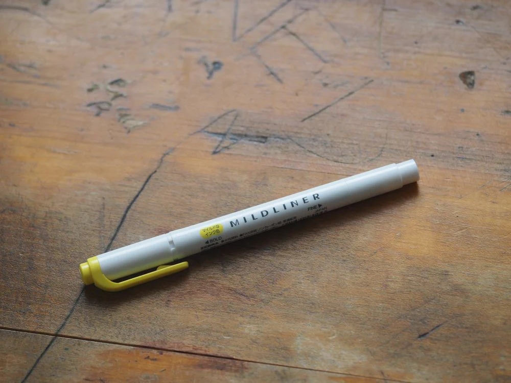 Zebra Mildliner - Mild Lemon Yellow